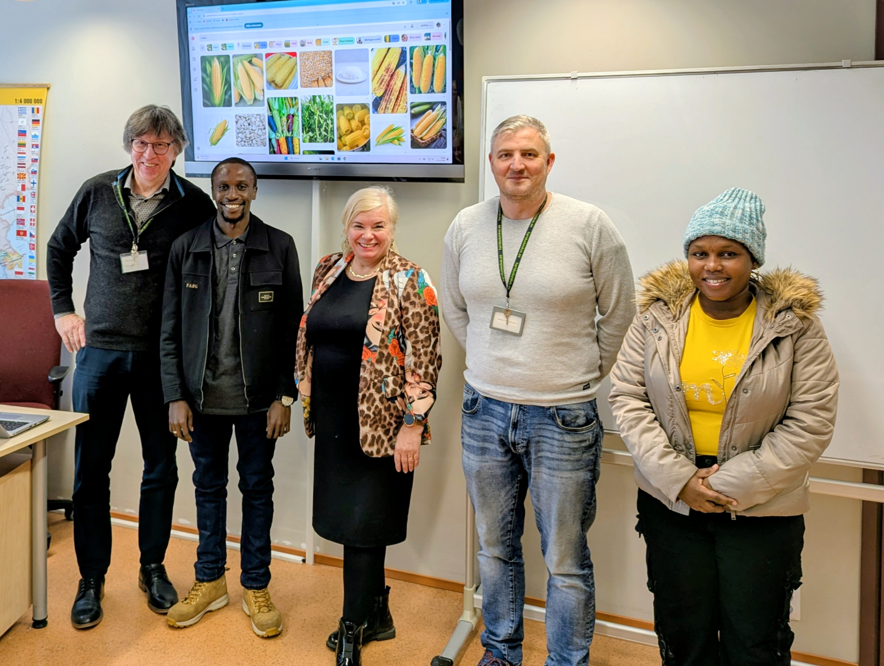 Keenia külaline hariduskeskuses